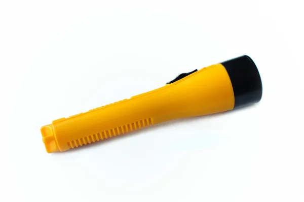 stock image Yellow flashlight