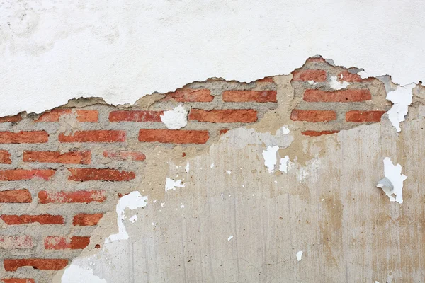 stock image Crack on brick wall