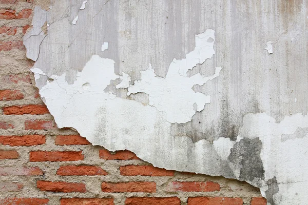 砖墙上的裂缝 — 图库照片