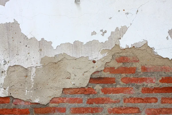 stock image Crack on brick wall