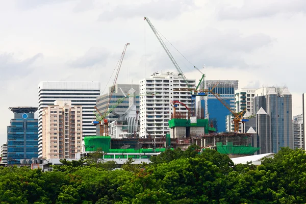 stock image Building growth in city