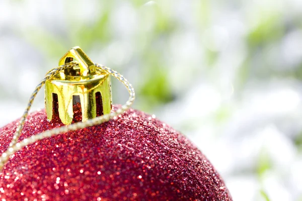 Top of Christmas ball — Stock Photo, Image