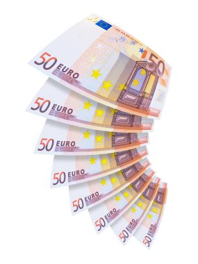 Euro Banknotes clipart