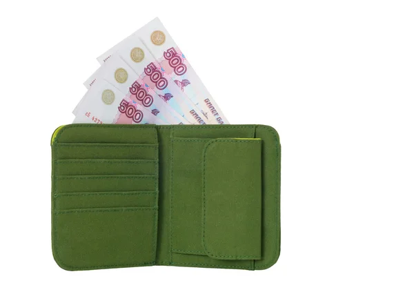Πορτοφόλι με χρήματα — Φωτογραφία Αρχείου