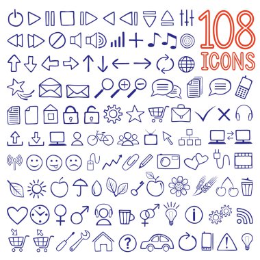 Icon Set clipart