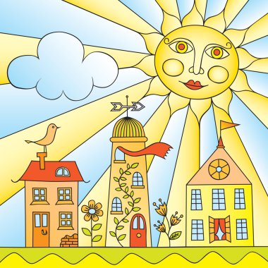 The City under The Sun clipart