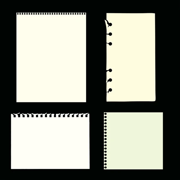 stock vector Blank Pages