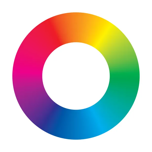Roue de couleur vectorielle — Image vectorielle