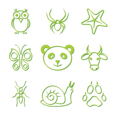 Nature Icon Set clipart