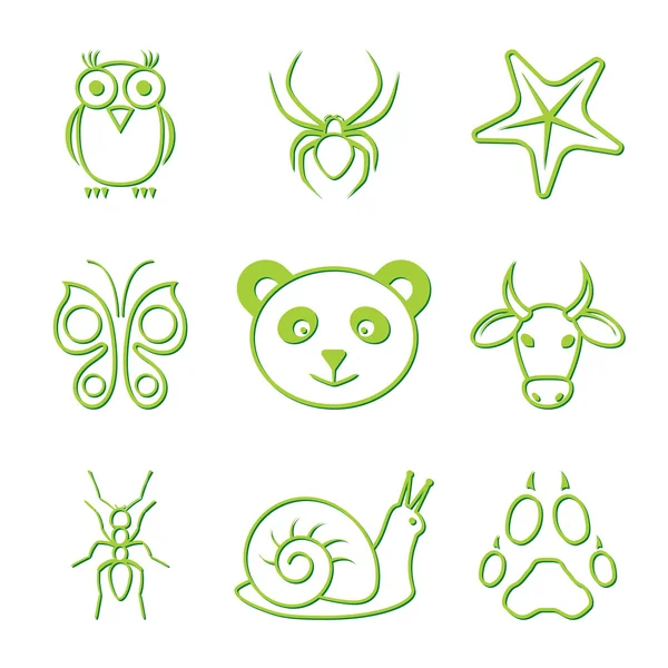 stock vector Nature Icon Set