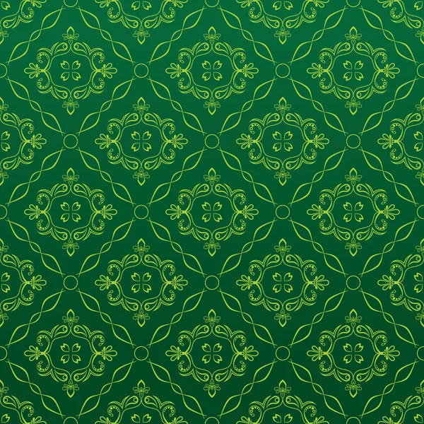 Безшовный Зеленый Фон — стоковый вектор