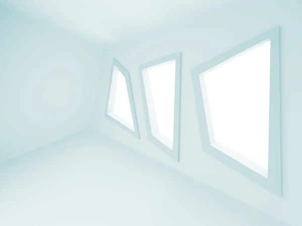 Ilustração Fundo Interior Abstrato Azul — Fotografia de Stock