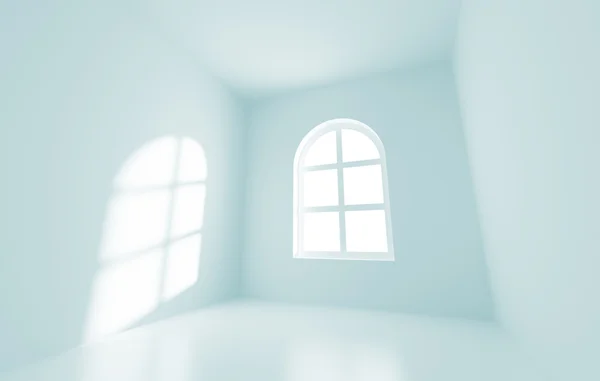 Illustration Von Gewölbten Fensterhintergrund Oder Tapete — Stockfoto