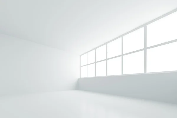 空の白い部屋背景の イラストレーション — ストック写真