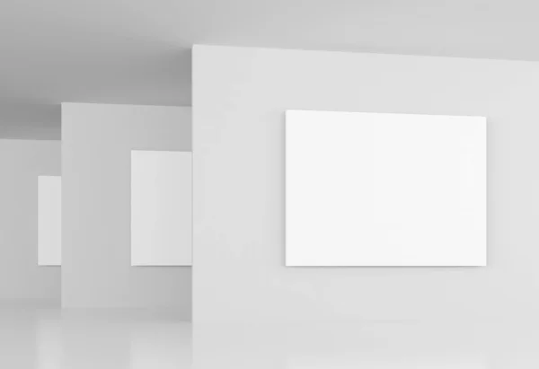 Galerie Innenraum Hintergrund — Stockfoto