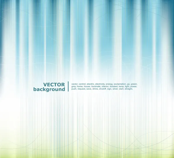Vector Háttér Kék Zöld Kivonatok — Stock Vector
