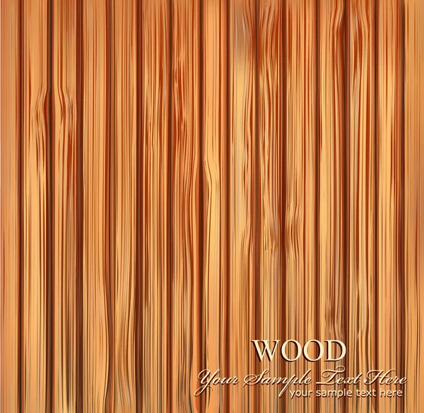 Textura vetorial de placas de madeira — Vetor de Stock