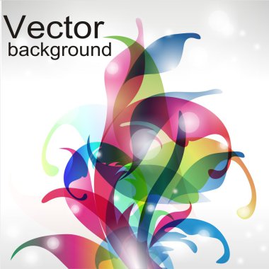 Abstract colorful background clipart