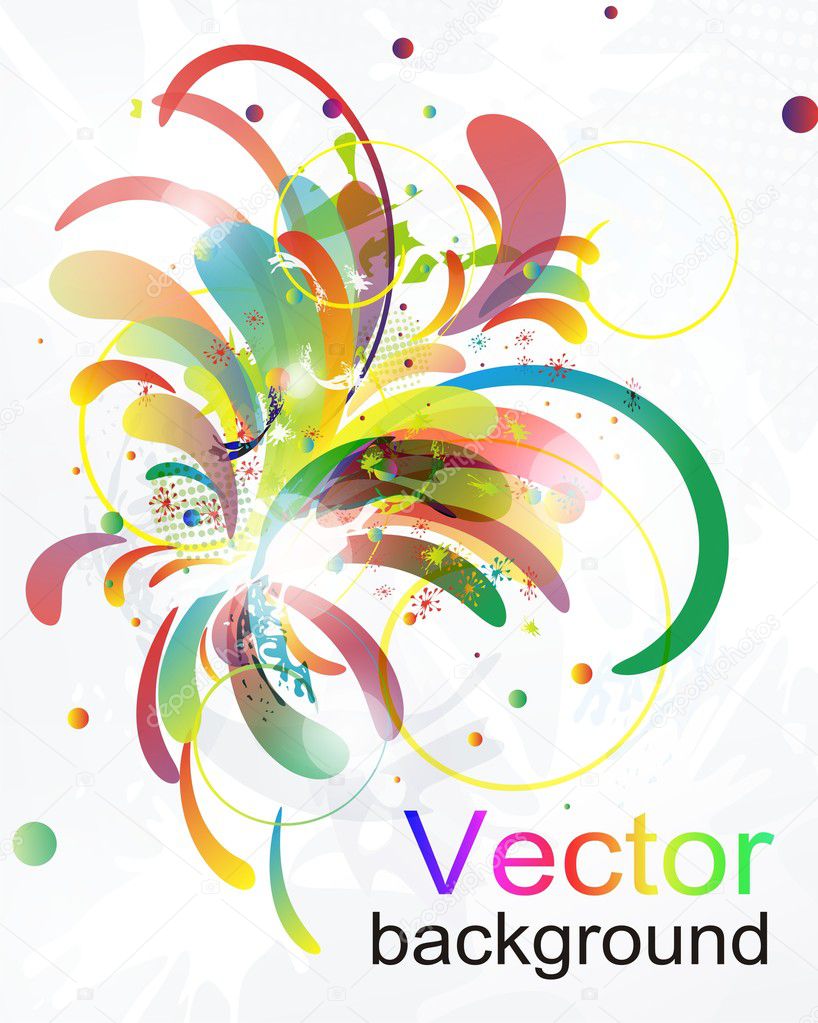 Abstract vector modern background