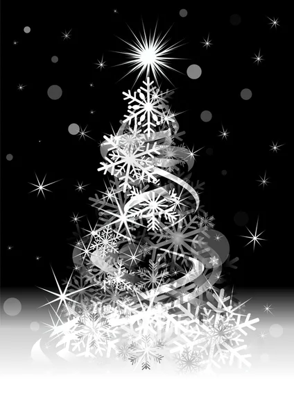 Boże Narodzenie czy nowy rok drzewo — Zdjęcie stockowe