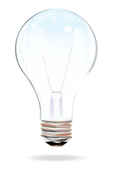 Bulb White — Stock Vector