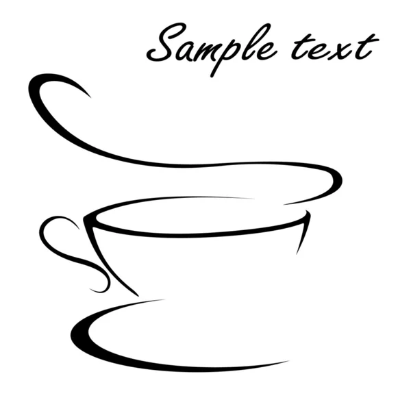 Šálek čaje — Stockový vektor
