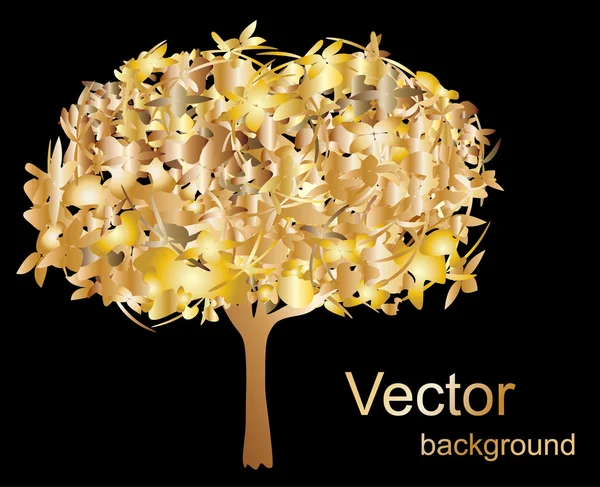 Absztrakt színes fa — Stock Vector