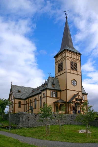 Lofoten Cathedral — Stock Photo, Image