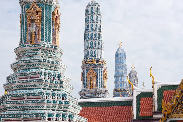 Chedi Wat Phra Kaeo. — Fotografia de Stock