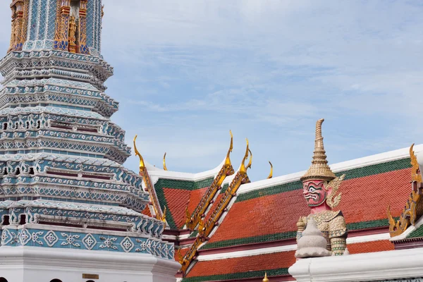 Chedi Wat Phra Kaeo. — Foto Stock