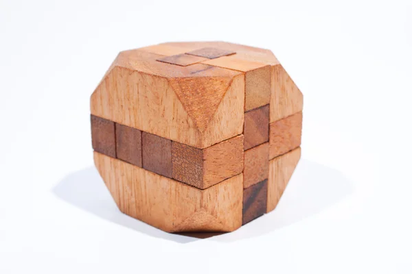 Dřevěné hračky osmiúhelník — Stock fotografie