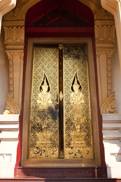 Thailand deuren tekeningen. — Stockfoto