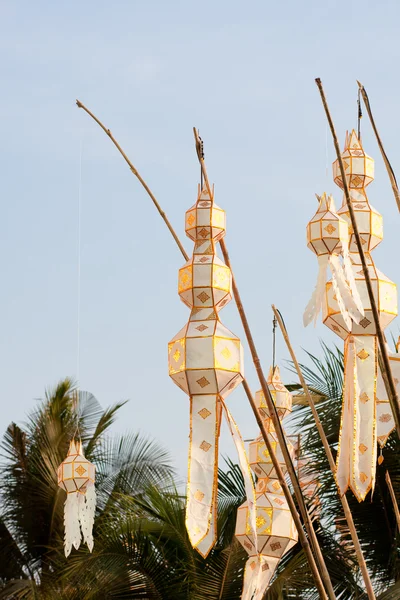 Lampenbeleuchtung von Nordthailand. — Stockfoto