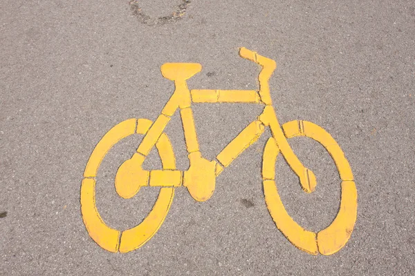 Símbolo de bicicleta . — Foto de Stock