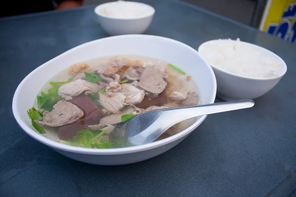 stock image Boiled hot food.