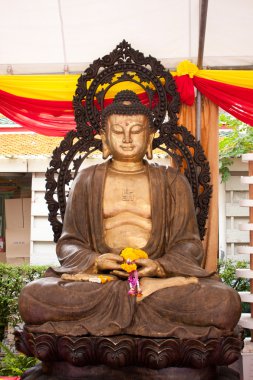 Buddha at Wat Arun, Bangkok travel clipart