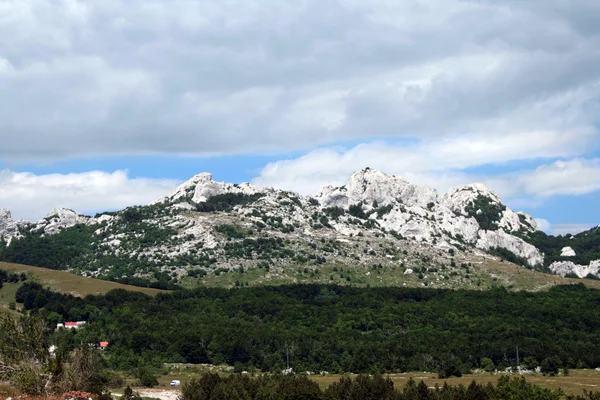 stock image Summer mountain ridge in Croatia