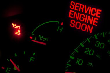 Check engine light clipart