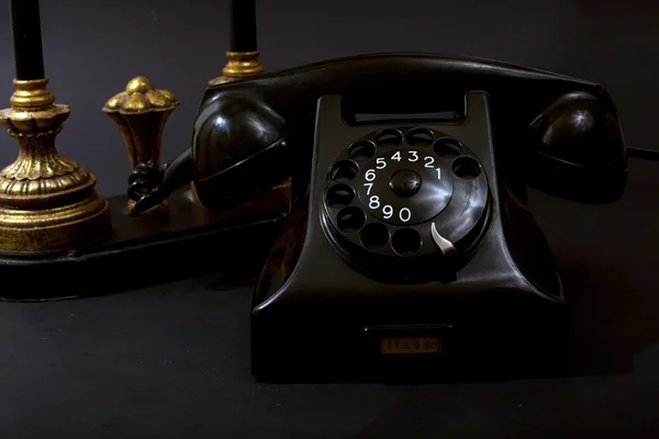Antique Telephone Still Life — Stock Photo, Image