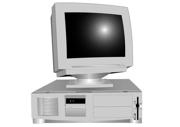 Личный компьютер — стоковый вектор