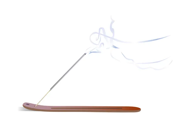 Incense stick — Stock Vector