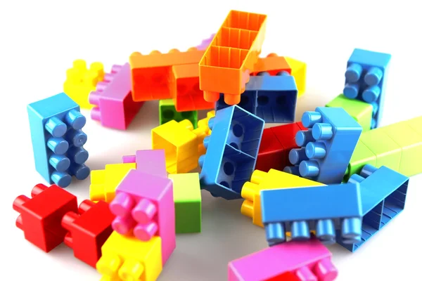 Toy building blocks — Stok fotoğraf