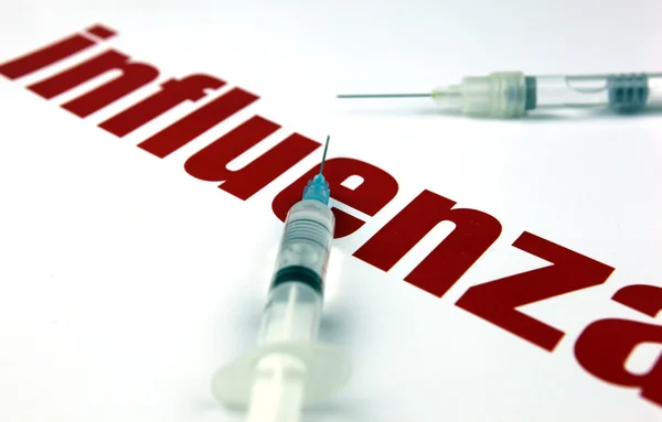 H1N1 インフルエンザ ウイルスの画像 — ストック写真