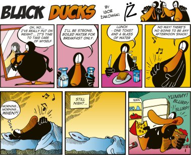 Black Ducks Comics episode 7 clipart