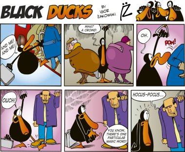 Black Ducks Comics episode 5 clipart