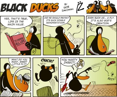 Black Ducks Comics episode 36 clipart