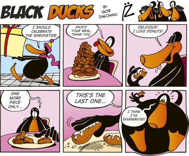 Black Ducks Comics episode 40 clipart