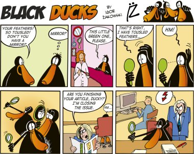 Black Ducks Comics episode 57 clipart