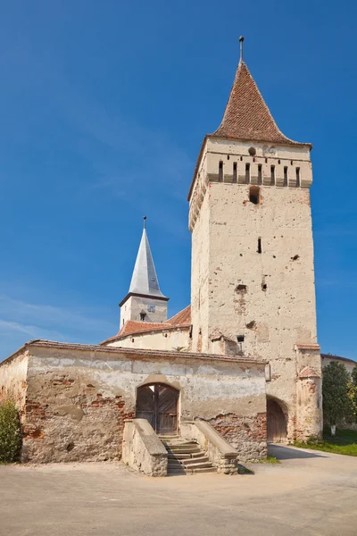 Mosna Fortified Church — Stock Photo, Image