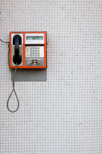 Телефон-автомат — стокове фото